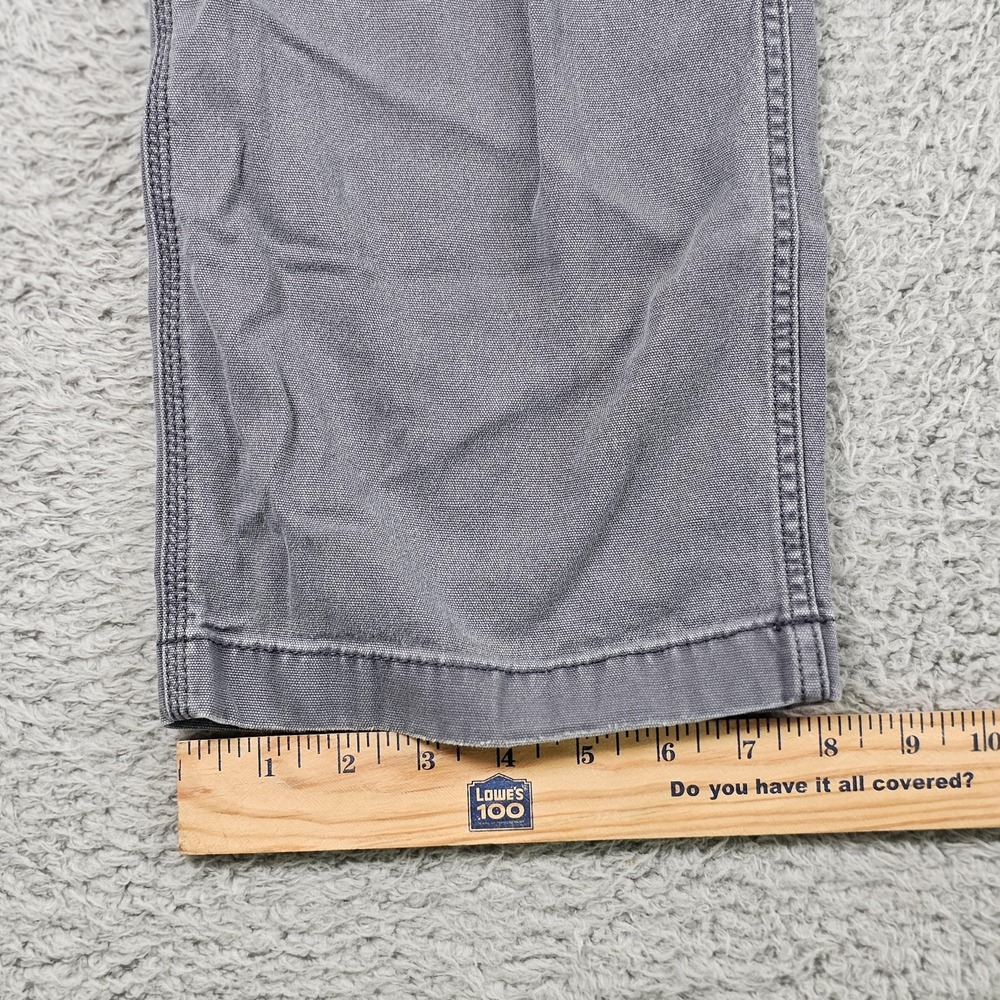 Carhartt Cargo Pants Mens 38x30 Gray Relaxed Fit Rugged Work Utility Pockets‎ - Picture 2 of 11